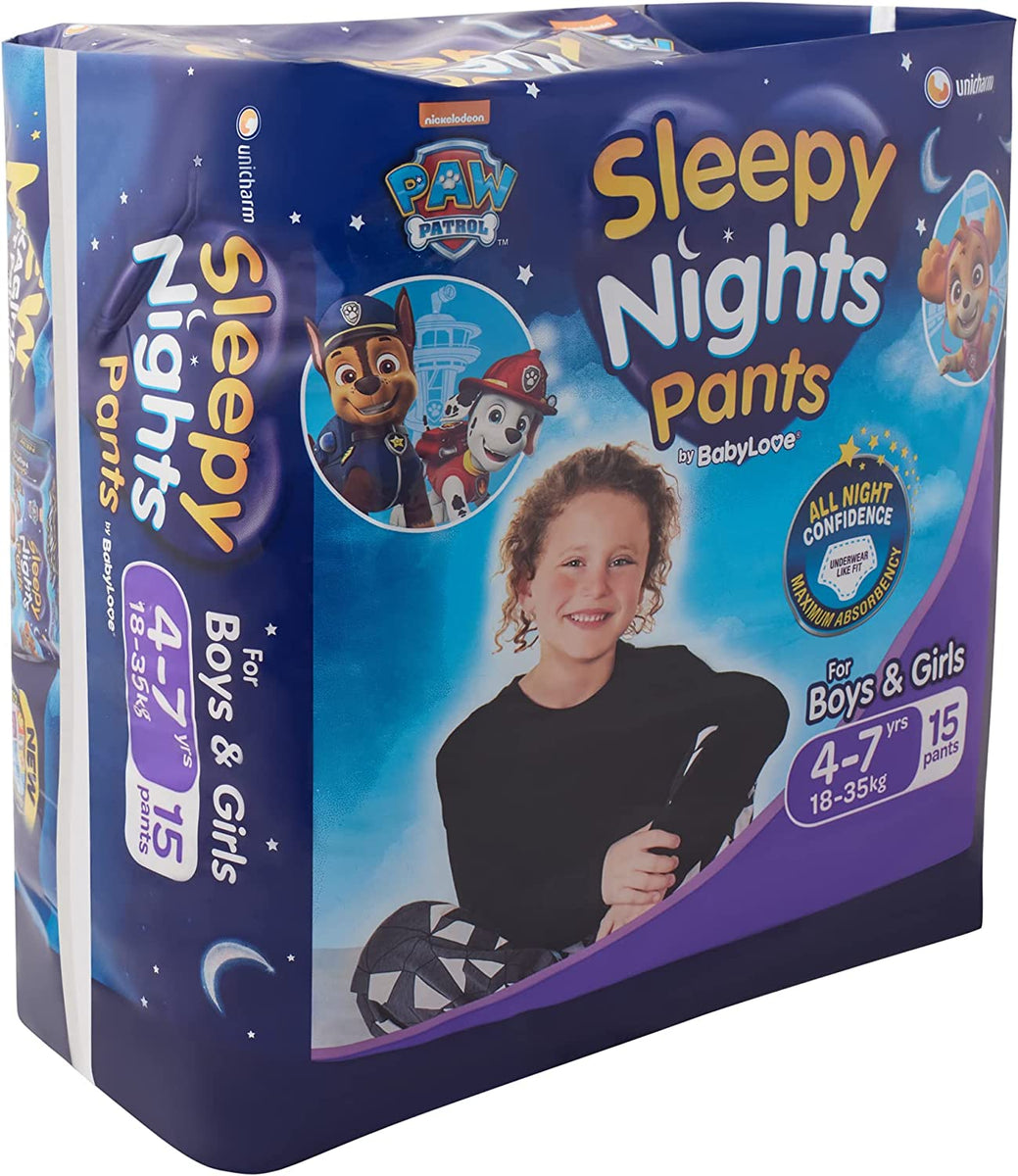 Babylove Sleepynights Pants 47 Years (1835Kg) 60 Pieces (4 X 15