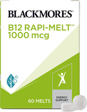 Load image into Gallery viewer, B12 Rapi – Melt 1000Mcg (60 Tablets)
