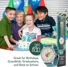Load image into Gallery viewer, Kids Watch - Analog Watches for Kids - Girls &amp; Boys Watches Ages 7-10, Watches for Kids 8-12, Kids Analog Watch Telling Time Teaching Tool, Gift Watches for Girls and Boys
