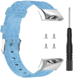 Nylon Smart Watchband for Garmin Forerunner 45 45S Sport Wristband Strap with Tool for Garmin Swim 2 Bracelet Correa Accessories (Color : Blue, Size : for Swim 2)