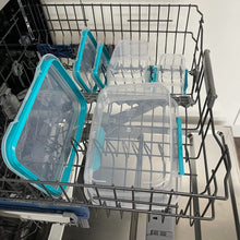 Load image into Gallery viewer, Décor 231800-006 Match-Ups Clips | Food Storage Pantry Container | Ideal for Meal Prep | BPA Free | Dishwasher, Freezer &amp; Microwave Safe, Blue, 600Ml

