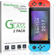 Load image into Gallery viewer, Nintendo Switch Screen Protector (2 Pack), Premium Tempered Glass Screen Protector for Nintendo Switch
