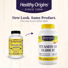 Load image into Gallery viewer, Vitamin D3 10,000 IU (Non-Gmo), 360 Softgels
