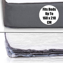 Load image into Gallery viewer, Mattress Vacuum Bag, Sealable Bag for Memory Foam or Inner Spring Mattresses, Compression and Storage for Moving and Returns, Leakproof Valve and Double Zip Seal (Queen/Full/Full-Xl)
