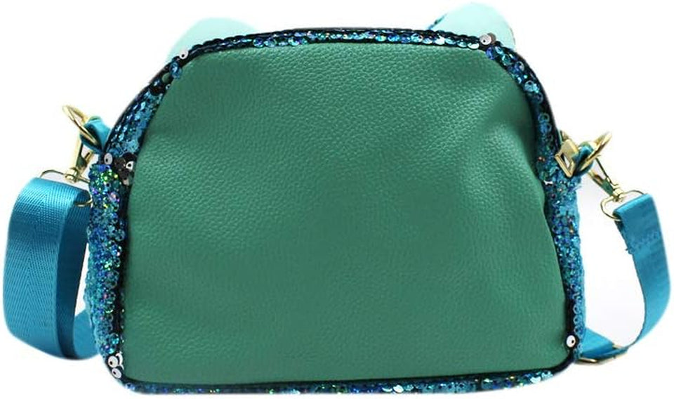 Women Girls Cute Unicorn Glitter Sequins Crossbody Purses Handbag Shoulder Bag for Kids Little Girls