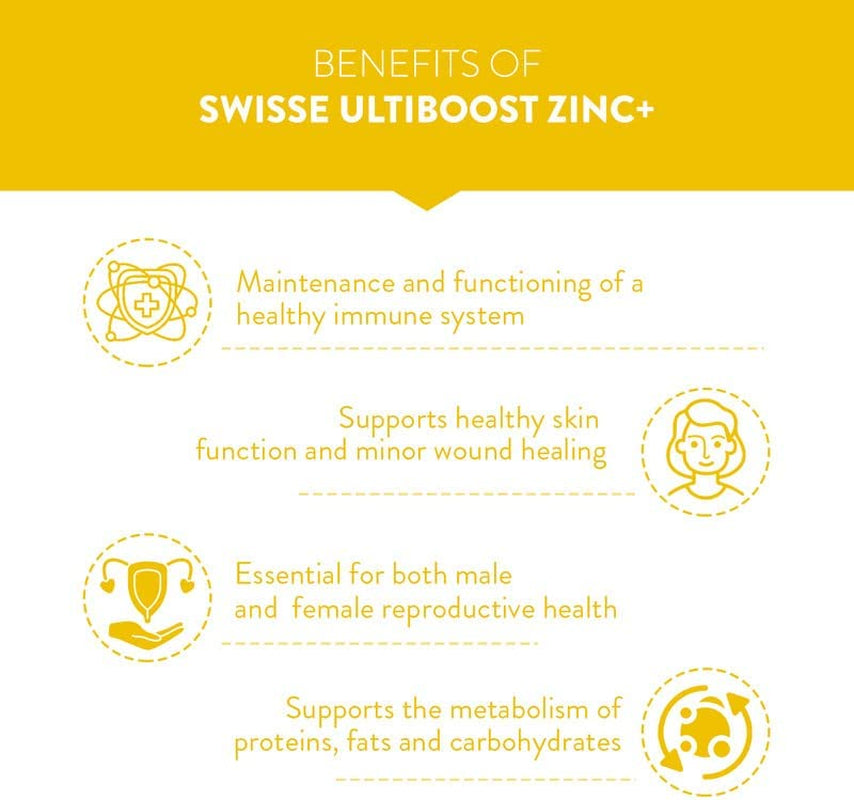 Ultiboost Zinc+ Tablets, 60 Count