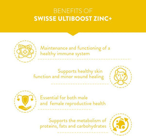 Ultiboost Zinc+ Tablets, 60 Count
