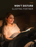 Book Light for Reading in Bed, 3 Brightness Levels × 3 Color Temperatures, 70 Hours Runtime Rechargeable Book Light Clip On, 1.3 Oz Lightweight Small Book Reading Light for Reading in Bed