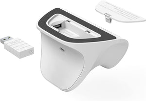 Ultimate Bluetooth Controller with Charging Dock, Bluetooth Controller for Switch and Windows (White)