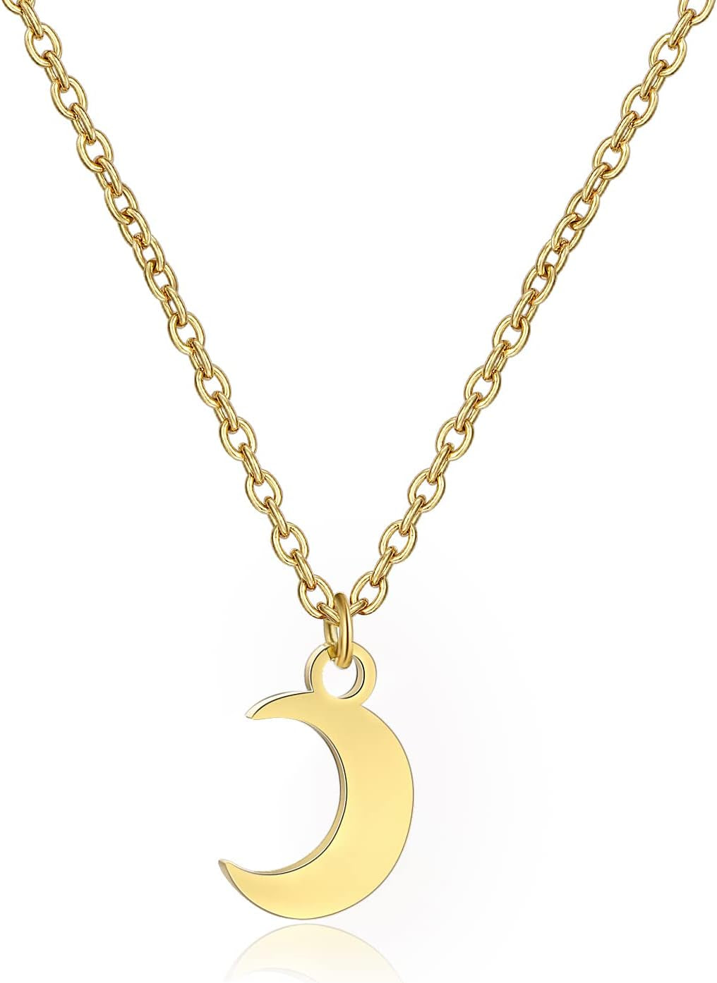 Holy Rose 2 Pcs Moon Star Saturn Necklace Music Lover Gift Singer Gifts Singer Song Inspired Fans Gift