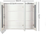 Bathroom Mirror Cabinet Vanity Shaving Medicine 450/600/750/900/1200Mm