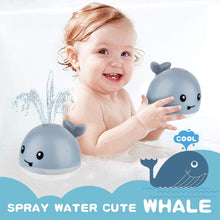 Load image into Gallery viewer, Baby Bath Toys, Whale Automatic Water Spray Bath Toys (With LED Lights), Induction Sprinkler Bathtub Baby Bath Toys (Boys, Girls), Baby Swimming Pool Bathroom Toys
