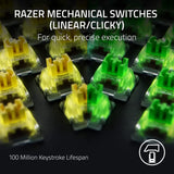 Blackwidow V4 Pro Mechanical Gaming Keyboard, Green Switch, US Layout