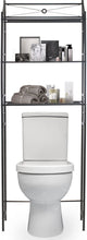 Load image into Gallery viewer, Bathroom Storage Shelf over Toilet Space Saver, Freestanding Shelves for Bath Essentials, Planters, Books, Etc
