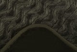 Luxurious Faux Fur 500GSM Electric Heated Coral Fleece Throw Rug Snuggle Blanket Reversible Adjustable 9 Heat Settings with LED Display Detachable Controller - 160X120Cm (Charcoal)