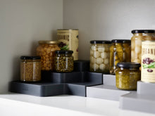 Load image into Gallery viewer, Cupboardstore Expandable Tiered Cupboard Organiser Shelf Storage Rack - Grey
