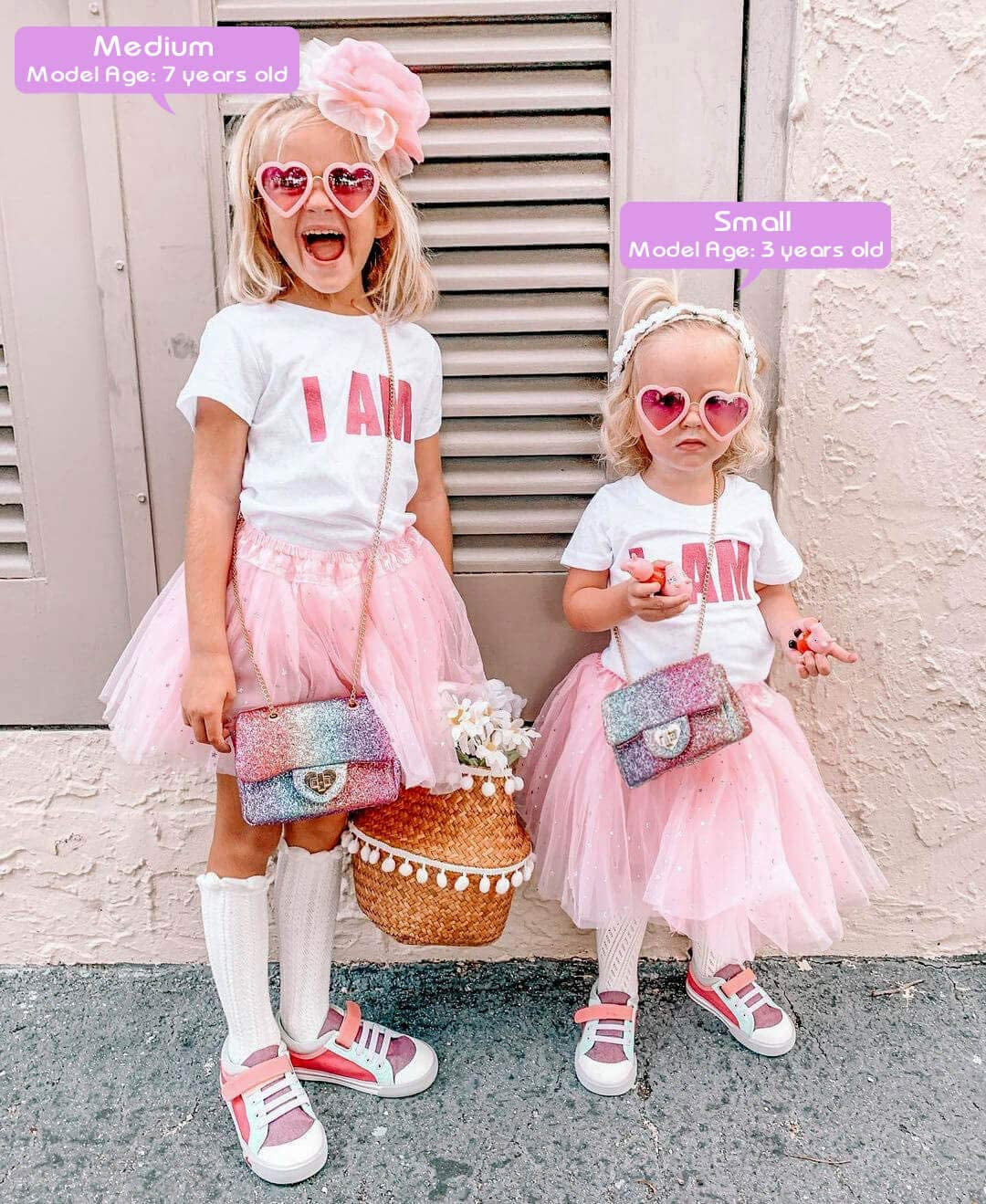 Toddler Purse Shoulder Bags for Girls Small Handbags Ages 3-16