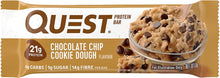 Load image into Gallery viewer, Chocolate Chip Cookie Dough Protein Bar, High Protein, Low Carb, Keto Friendly, 12 Count
