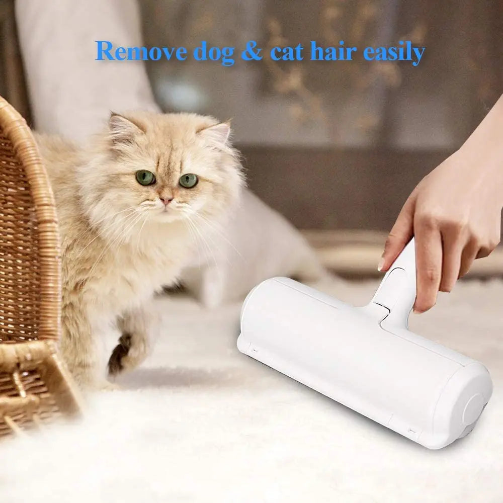 Pet Hair Remover Roller, Self-Cleaning Lint Roller - Dog & Cat Fur Remover for Sofa, Bed, Carpet, Furniture, Car Seat and More pattanaustralia