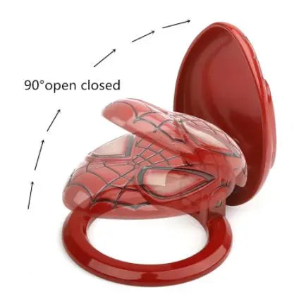Spiderman Car Start Stop Button Protection Cover Carbon Fiber pattanaustralia