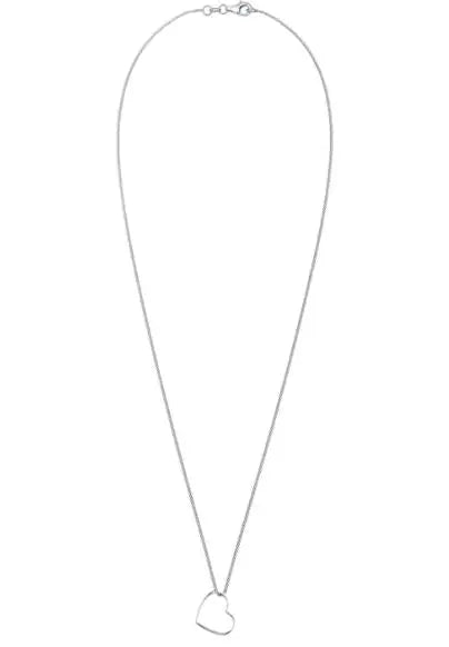 Women's 925 Sterling Silver Heart Pendant Love Filigree Necklace pattanaustralia