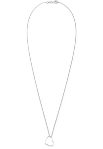 Women's 925 Sterling Silver Heart Pendant Love Filigree Necklace pattanaustralia