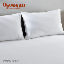Load image into Gallery viewer, Bamboo Jersey Waterproof Fitted Mattress Protector, Queen Bed Size

