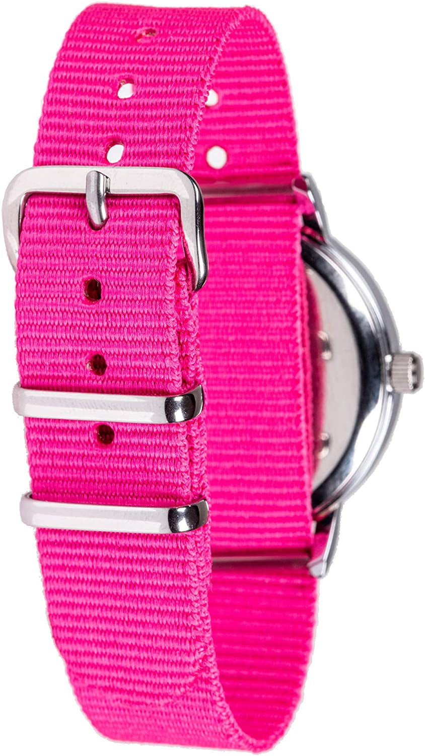 Learn the Time Past/To Girls Watch Pink #ERW-COL-PT-PK