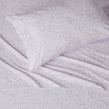 Lightweight Super Soft Easy Care Microfiber Bed Sheet Set with 14" Deep Pockets - Twin, Lavender Paisley