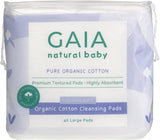 Natural Baby Organic Cotton Cleansing Pads 40 Pack