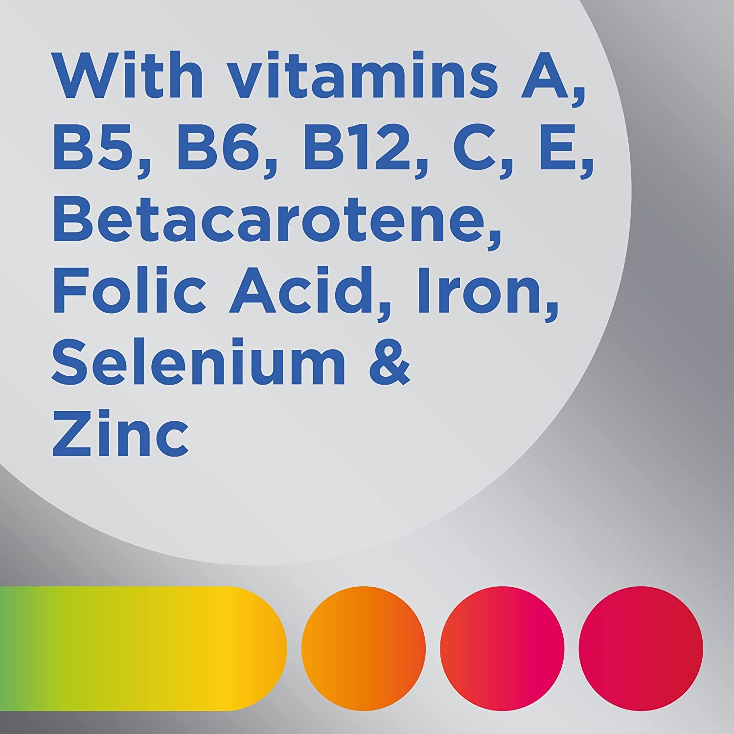 for Men 50+, Multivitamin with Vitamins & Minerals to Support Vitality, Immunity, Heart Health & Mental Performance, 60 Tablets