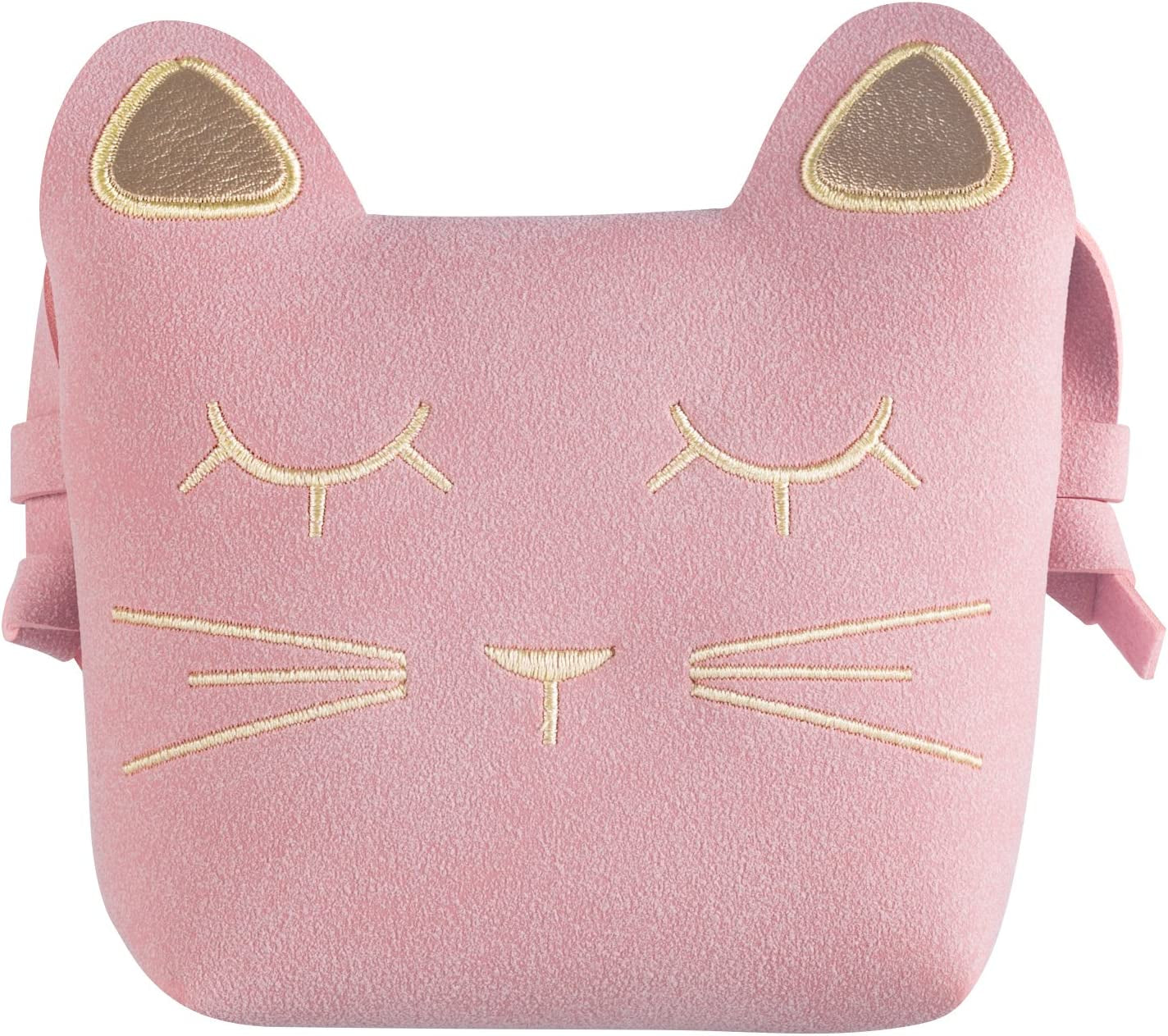 Little Girls Purses Pink Cute Cat Shoulder Crossbody Bag for Kids,Toddler,Girls, Pink