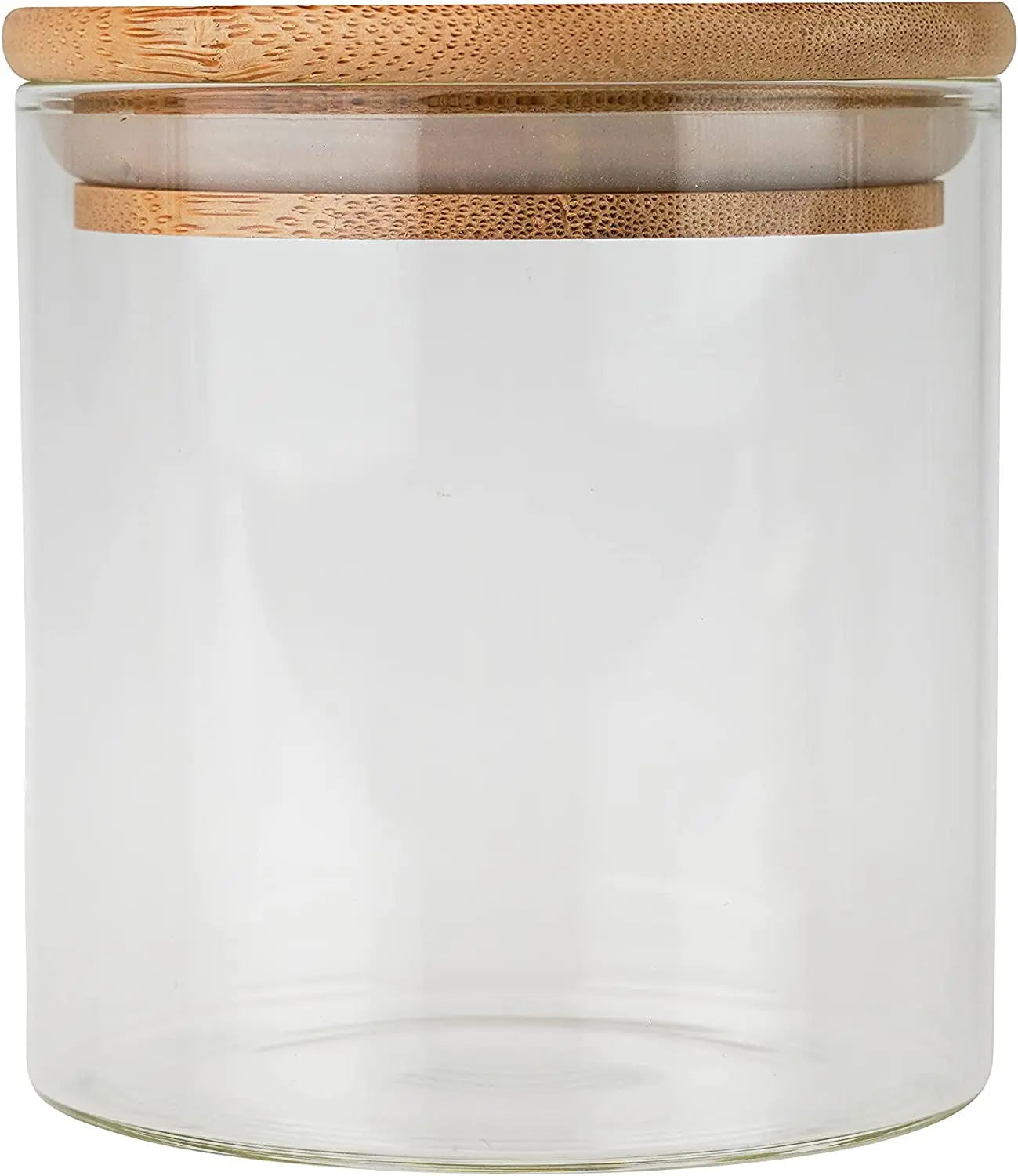 【AU Stock】 Empty 22 Piece Bamboo Spice Jar Starter Pack with Wooden Lids Glass Food Storage Jars with Bamboo Lids | 3 Sizes Included 12 X 75Ml, 6 X 250Ml, 4 X 500Ml