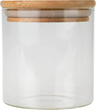 【AU Stock】 Empty 22 Piece Bamboo Spice Jar Starter Pack with Wooden Lids Glass Food Storage Jars with Bamboo Lids | 3 Sizes Included 12 X 75Ml, 6 X 250Ml, 4 X 500Ml