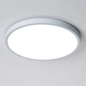 Flush Mount 11.8 Inch Ceiling Light,28W Surface Mount LED Light Fixture,Modern round Ceiling Light for Bedroom Kitchen Balcony Hallway,6000K/Cool White