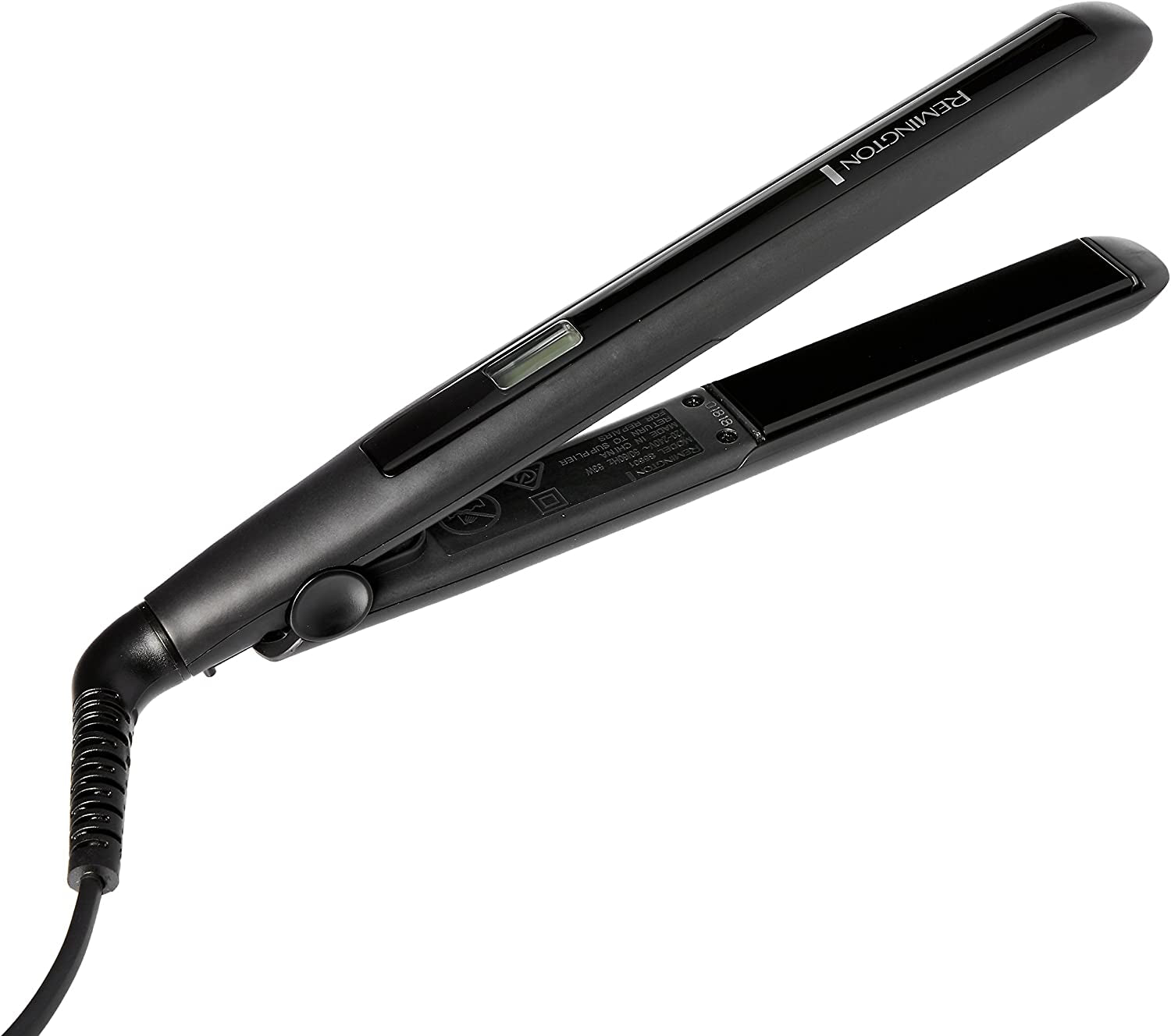 Super Glide Ceramic Hair Straightener (AU Plug), Digital Heat Settings up to 230°C + LCD, 15 Second Fast Heat Up, 110Mm Tourmaline Ceramic Plates Prevent Frizz - Black