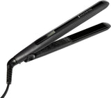 Super Glide Ceramic Hair Straightener (AU Plug), Digital Heat Settings up to 230°C + LCD, 15 Second Fast Heat Up, 110Mm Tourmaline Ceramic Plates Prevent Frizz - Black