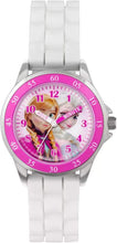 Load image into Gallery viewer, Kids&#39; FZN3550 Frozen Anna and Elsa Watch with White Rubber Band, White, Quartz Movement

