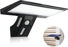Load image into Gallery viewer, Solar Lights Outdoor Motion Sensor, 90 LED Solar Powered Exterior Wall Security Light Waterproof for Porch Yard Patio Garage, Dusk-To-Dawn, 6000K, USB Charging &amp; Emergency Lighting 2 Pack
