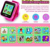 Toys for 3-8 Year Old Girls  Smart Watches for Kids Toddler Watch with Camera USB Charging Best Christmas Birthday Gifts for Kids Smartwatch Kids Watches for Boys Girls Vtech Kidizoom Pink