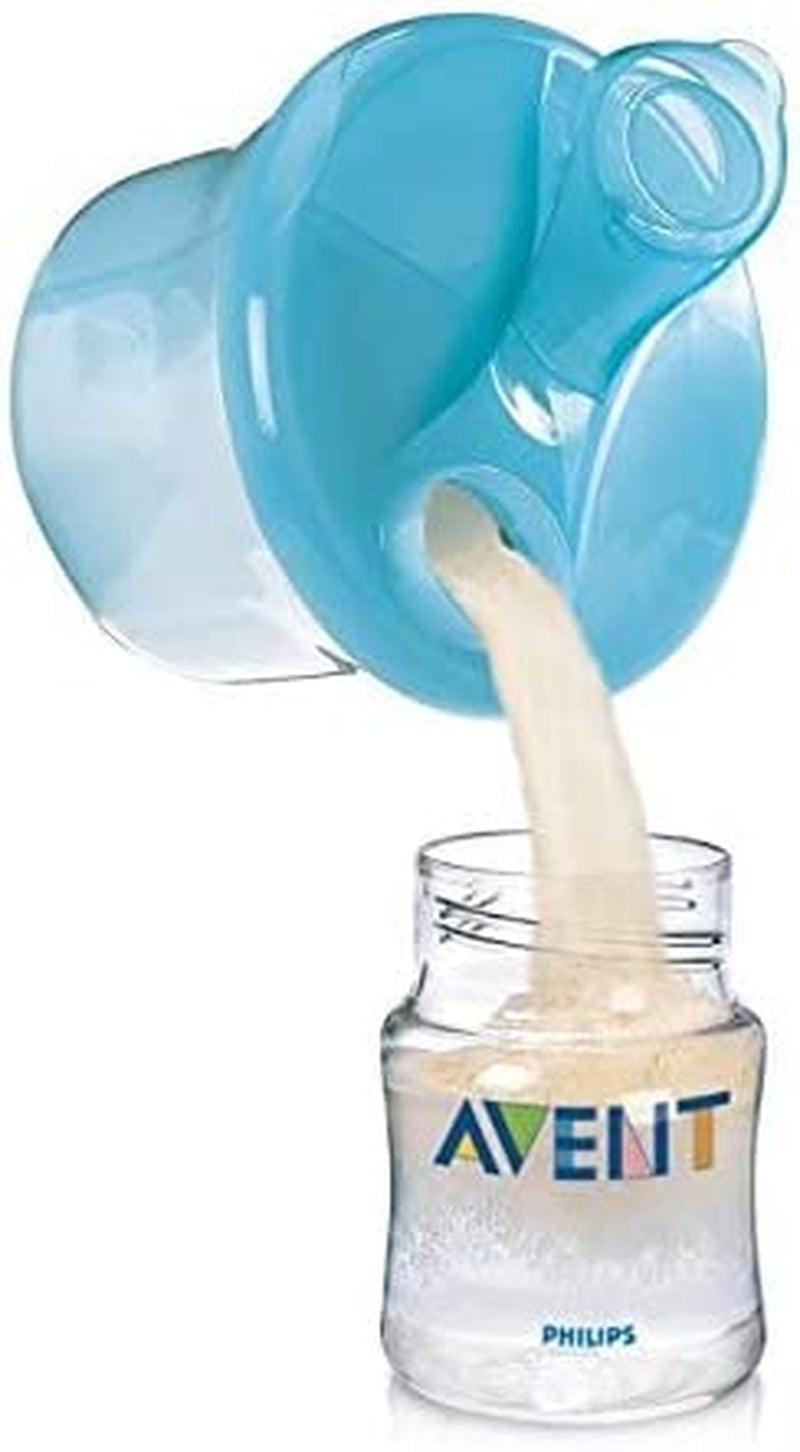 Avent Milk Powder Dispenser, 260Ml, Blue, SCF135/06
