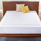 44" X 52" Skid Resistant Waterproof Sheet and Mattress Protector Pad-Highly Absorbent-Machine Washable-Quilted, White