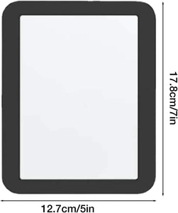 Locker Mirror Magnetic - Rectangular Magnetic Mirror | Locker Decorations for College Students, Players, and Any Travelers,