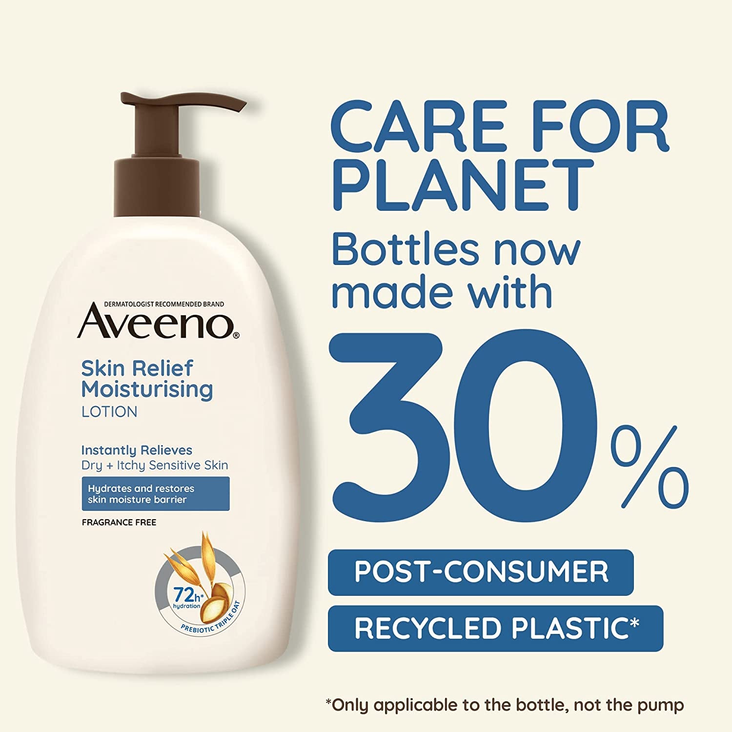 Active Naturals Skin Relief Fragrance Free Moisturising Lotion 1L