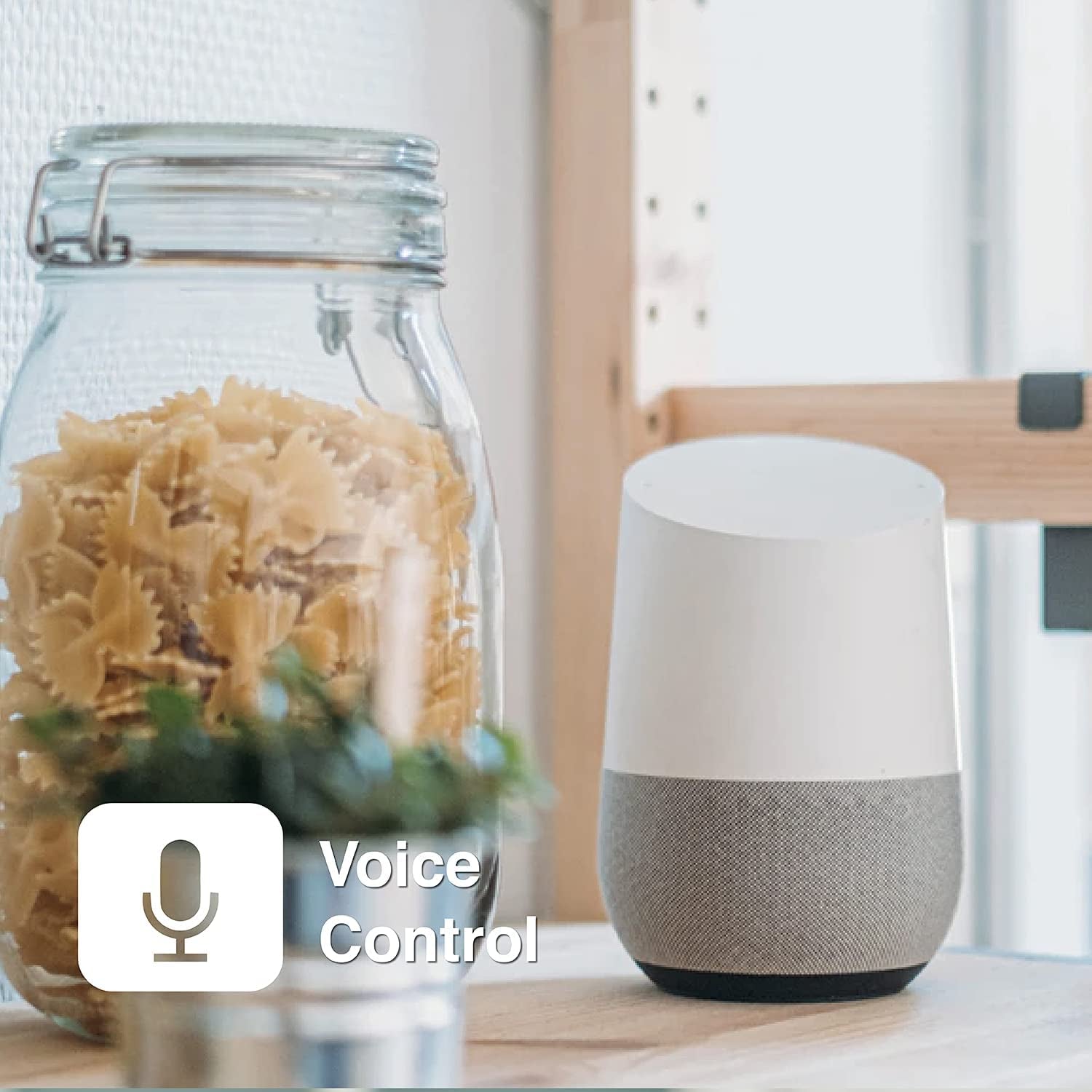 Wifi Smart White Dimmable LED Bulb B22 Google Home Alexa