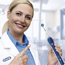 Load image into Gallery viewer, Pro 2000 Black Electric Toothbrush + Travel Case
