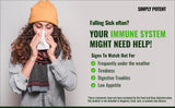 Immune Support Supplement, 10 in 1 Immunity Booster Blend of Elderberry, Vitamin C, Zinc,Turmeric, Probiotics & Antioxidants for Immune, Respiratory & Digestive Health, 60 Pills