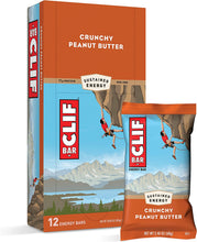 Load image into Gallery viewer, CLIF Energy Bar Crunchy Peanut Butter 12X68G
