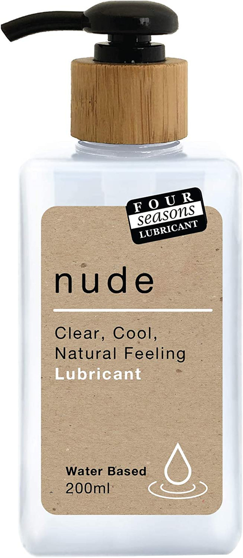 Nude Water Based Lubricant, 200 Milliliters