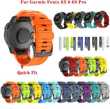 for Garmin Strap 22Mm 26Mm Quickfit Watchbands (Color : White, Size : 22MM)